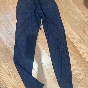 Lululemon Athletica Blue Track Pants with Tapered Fit